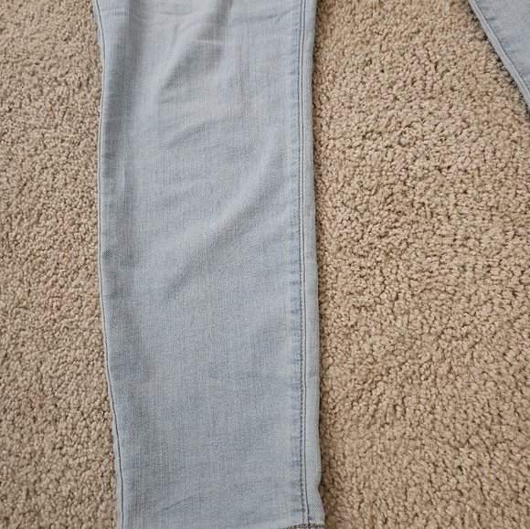 Old Navy Super Skinny Mid Rise Light Blue Women's Jeans Size 16 - Picture 2 of 12